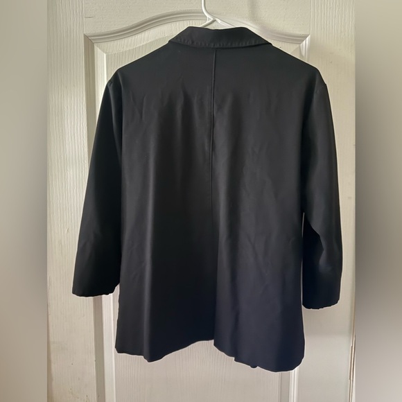 OLD NAVY Collection Black Stretch 3/4 Sleeved Shirt Size Large - Picture 5 of 5